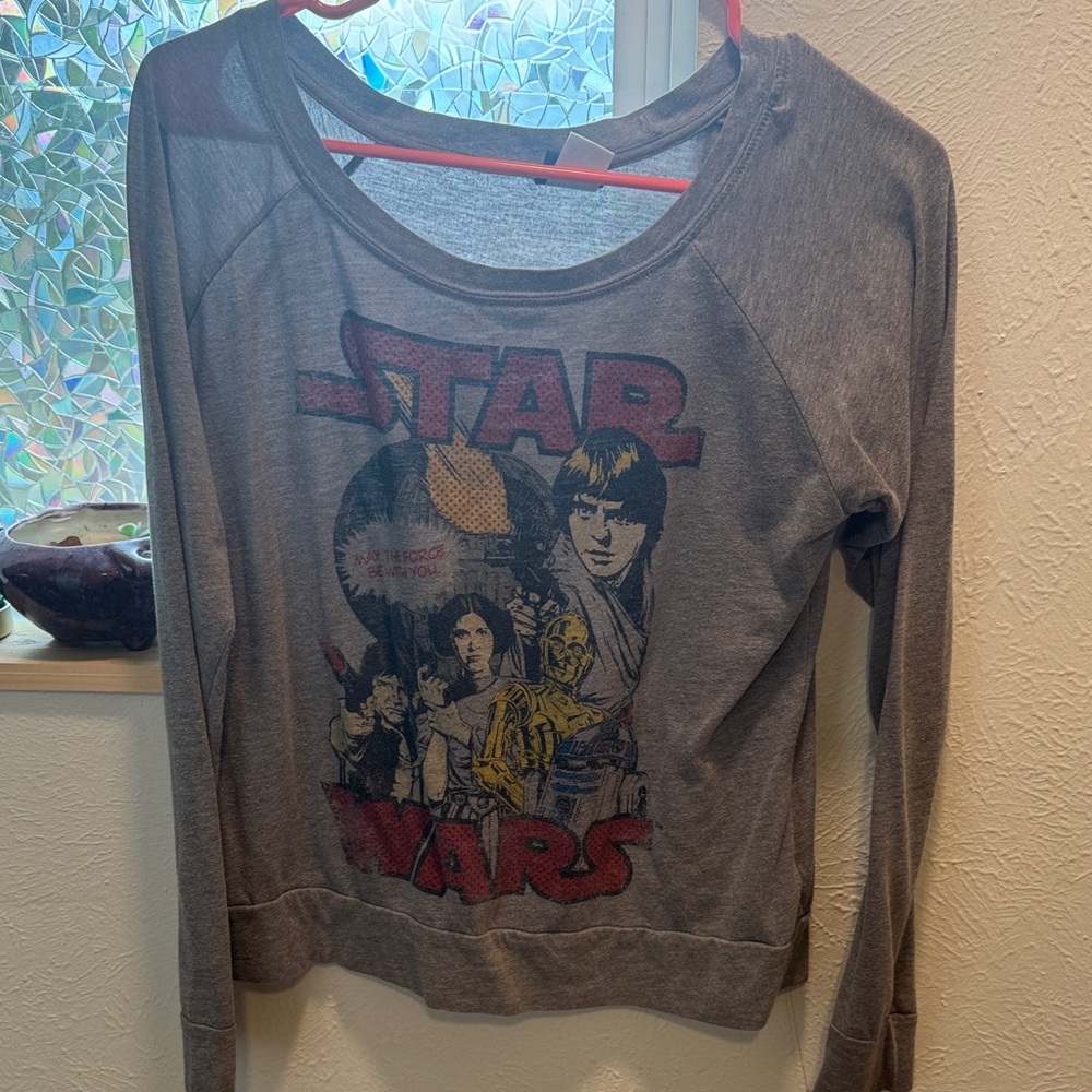 Vintage Star Wars Heather Gray Tee
